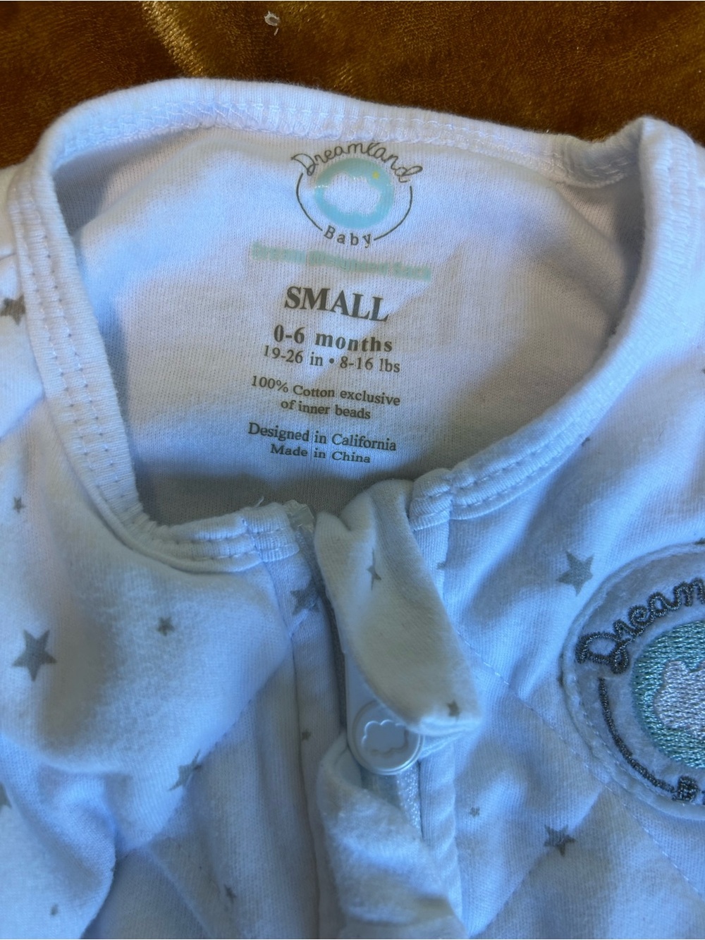 Dreamland Baby sleep sack swaddle 0-6 months - Picture 4 of 5